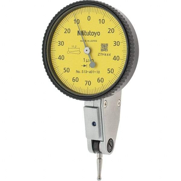 Mitutoyo - Dial Test Indicators Maximum Measurement (mm): 0.14 Dial Graduation (mm): 0.0010 - All Tool & Supply