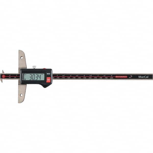 Mahr - Electronic Depth Gages Minimum Measurement (mm): 0.01 Minimum Measurement (Decimal Inch): 0.0000 - All Tool & Supply