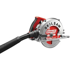 Skilsaw - 15 Amps, 7-1/4" Blade Diam, 5,300 RPM, Electric Circular Saw - 120 Volts, 10' Cord Length, 5/8" Arbor Hole, Left Blade - All Tool & Supply