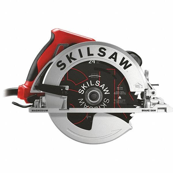 Skilsaw - 15 Amps, 7-1/4" Blade Diam, 5,300 RPM, Electric Circular Saw - 120 Volts, 10' Cord Length, 5/8" Arbor Hole, Left Blade - All Tool & Supply