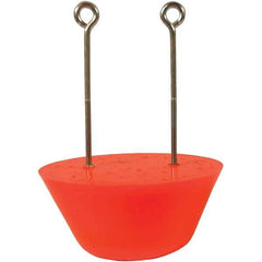 UltraTech - 1' Long x 1' Wide, Polyurethane Drain Plug - 10" Diam, Orange, Use for Spill Response - All Tool & Supply