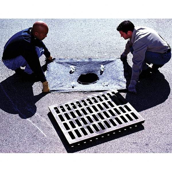 UltraTech - 4' Long x 3' Wide, Ultra X-TEX Drain Guard - Black, Use for Stormwater/Construction Compliance - All Tool & Supply