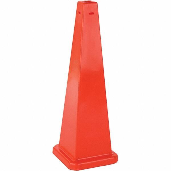 PRO-SAFE - Cone & A Frame Floor Signs Shape: Cone Type: Restroom, Janitorial & Housekeeping - All Tool & Supply