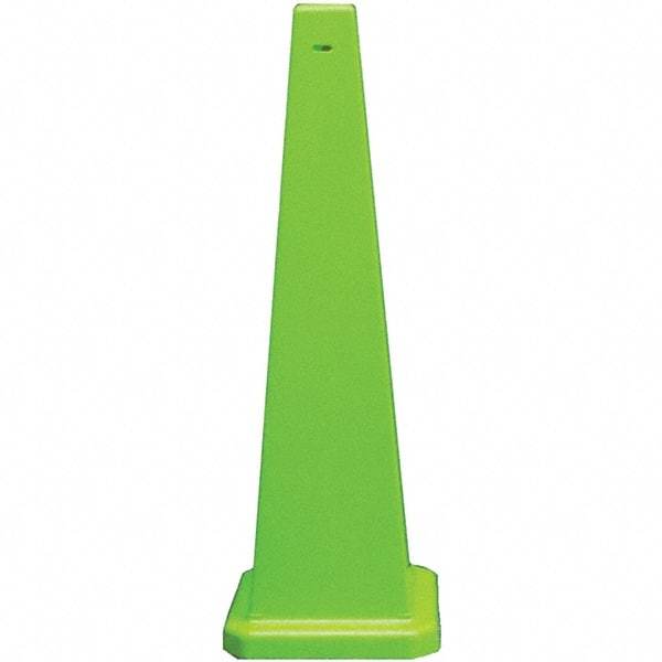 PRO-SAFE - Cone & A Frame Floor Signs Shape: Cone Type: Restroom, Janitorial & Housekeeping - All Tool & Supply