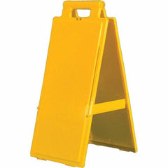 PRO-SAFE - Cone & A Frame Floor Signs Shape: A-Frame Type: Restroom, Janitorial & Housekeeping - All Tool & Supply