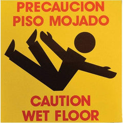 PRO-SAFE - Cone & A Frame Floor Signs Shape: Square Type: Restroom, Janitorial & Housekeeping - All Tool & Supply