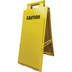 PRO-SAFE - Cone & A Frame Floor Signs Shape: A-Frame Type: Restroom, Janitorial & Housekeeping - All Tool & Supply