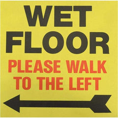 PRO-SAFE - Cone & A Frame Floor Signs Shape: Square Type: Restroom, Janitorial & Housekeeping - All Tool & Supply