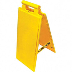 PRO-SAFE - Cone & A Frame Floor Signs Shape: A-Frame Type: Restroom, Janitorial & Housekeeping - All Tool & Supply