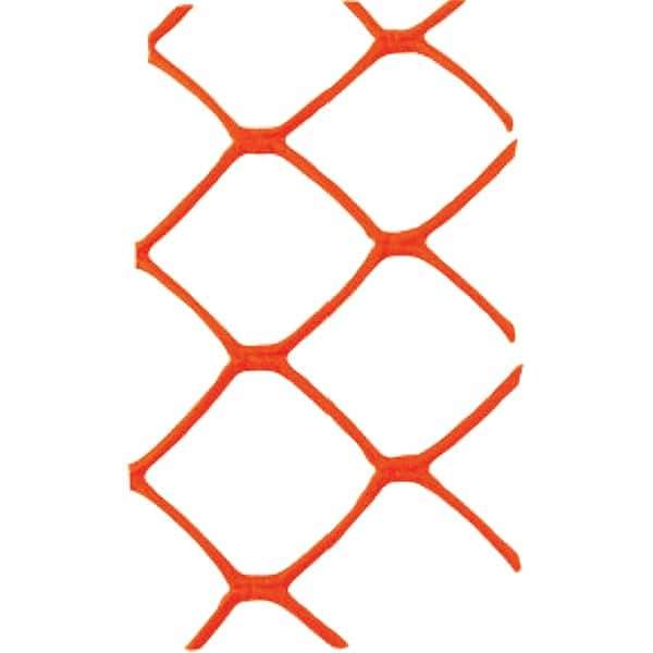 PRO-SAFE - 100' Long x 4' High, Orange Reusable Safety Fence - All Tool & Supply