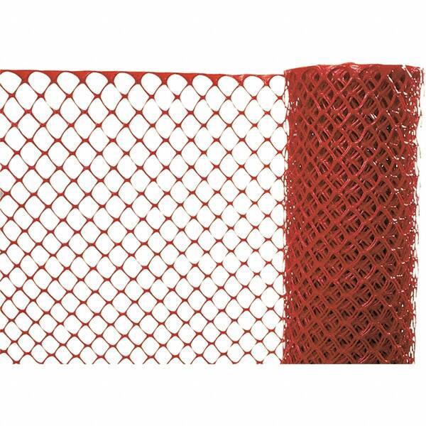 PRO-SAFE - 100' Long x 4' High, Orange Reusable Safety Fence - All Tool & Supply