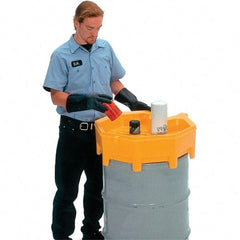 UltraTech - 9" High x 28" Diam, Polyethylene, Funnel - 5 Gal Drum/Pail Capacity - All Tool & Supply