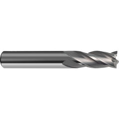 ‎5/64 Dia. × 1-1/2 OAL 4 Flute 30 Helix Bright Carbide End Mill - All Tool & Supply