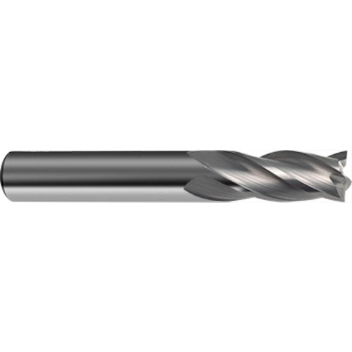 ‎7/64 Dia. × 1-1/2 OAL 4 Flute 30 Helix Bright Carbide End Mill - All Tool & Supply