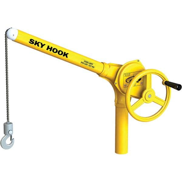 Sky Hook - 500 Lb Steel Lifting Hook Crane - All Tool & Supply