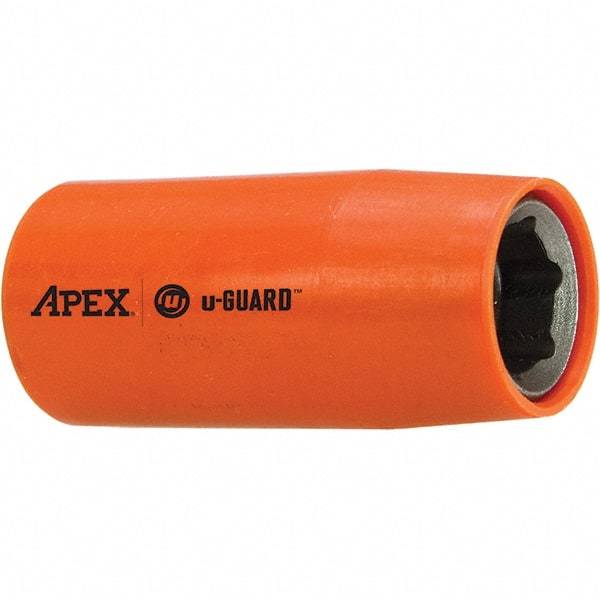 Apex - 3/8" Drive, Square Drive Socket - 3.587" OAL - All Tool & Supply