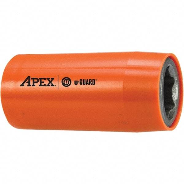 Apex - 1/4" Drive, Square Drive Socket - 0.945" OAL - All Tool & Supply