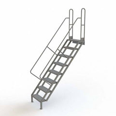 TRI-ARC - Rolling & Wall Mounted Ladders & Platforms Type: Stairway Slope Ladder Style: Stair Unit - All Tool & Supply