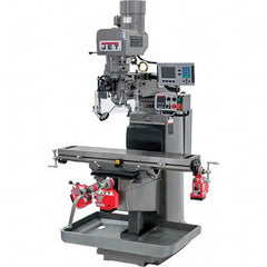 Jet - 42 x 9" 230V Electronic Variable Speed Control 3 Phase Knee Milling Machine - All Tool & Supply