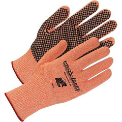 PRO-SAFE - Size S (7), ANSI Cut Lvl A4, ATA Ultra Cut Resistant Gloves - ATA Lining, Continuous Cuff, Hi-Vis Orange, Paired - All Tool & Supply