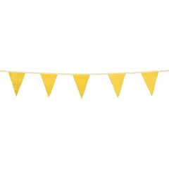 PRO-SAFE - Pennants Color: Yellow Overall Length (Feet): 100.00 - All Tool & Supply