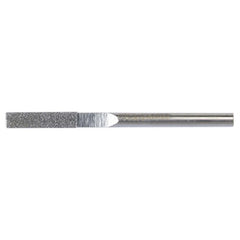 0.079″ × 0.040″ Electroplated Diamond File Round 100 Grit 5/8″ Diamond - All Tool & Supply