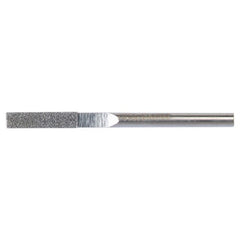 0.120″ × 0.040″ Electroplated Diamond File Flat 100 Grit 5/8″ Diamond - All Tool & Supply