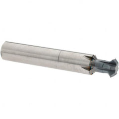 Accupro - 1/2° 1/2" Cut Diam, 0.187" Cut Width, 1/2" Shank, Solid Carbide Double-Angle Cutter - All Tool & Supply