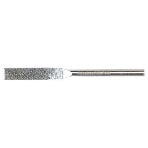 0.157″ × 0.040″ Electroplated Diamond File Flat 100 Grit 5/8″ Diamond - All Tool & Supply