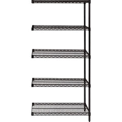 Quantum Storage - 60" Wide, 63 High, Open Shelving Accessory/Component - Use with #1630 Built-In Combination Lock - All Tool & Supply