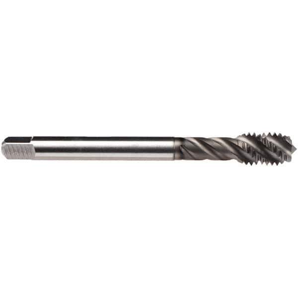 Emuge - 3/4-10 UNC 4 Flute BT Bottoming Spiral Flute Tap - High Speed Steel, GLT-1 Finish, 4.921" OAL, Right Hand Flute, Right Hand Thread, Series CU51C400 - All Tool & Supply