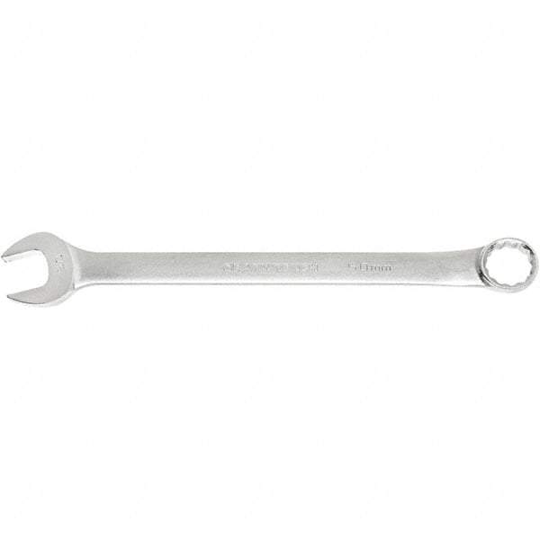 GearWrench - 2-1/2" 12 Point Combination Wrench - 15° Offset Angle, 29.843" OAL, Steel, Satin Finish - All Tool & Supply