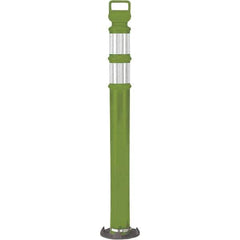 PRO-SAFE - Traffic Barrels, Delineators & Posts Type: Delineator Post Material: Polyethylene - All Tool & Supply