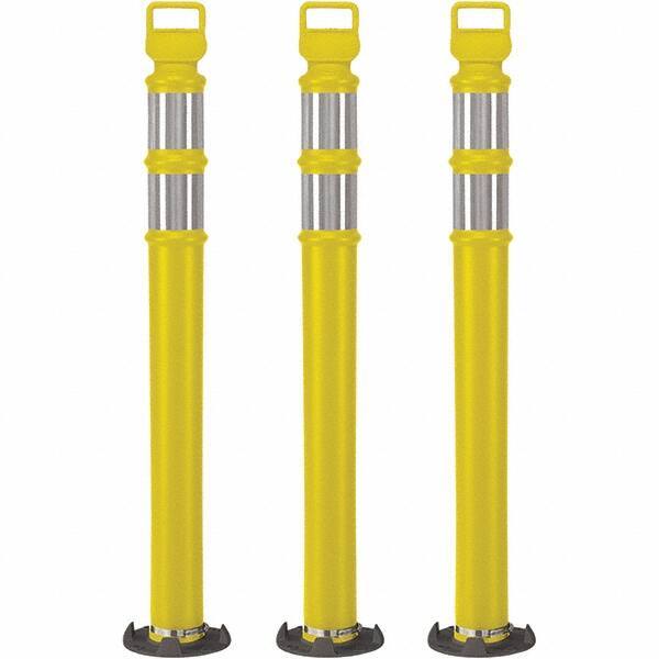 PRO-SAFE - Traffic Barrels, Delineators & Posts Type: Delineator Post Material: Polyethylene - All Tool & Supply