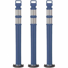 PRO-SAFE - Traffic Barrels, Delineators & Posts Type: Delineator Post Material: Polyethylene - All Tool & Supply