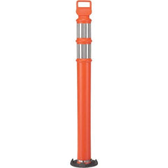 PRO-SAFE - Traffic Barrels, Delineators & Posts Type: Delineator Post Material: Polyethylene - All Tool & Supply