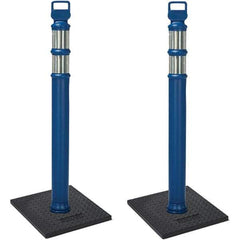 PRO-SAFE - Traffic Barrels, Delineators & Posts Type: Delineator Post Material: Polyethylene - All Tool & Supply