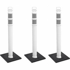 PRO-SAFE - Traffic Barrels, Delineators & Posts Type: Delineator Post Material: Polyethylene - All Tool & Supply