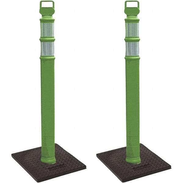 PRO-SAFE - Traffic Barrels, Delineators & Posts Type: Delineator Post Material: Polyethylene - All Tool & Supply