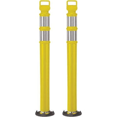 PRO-SAFE - Traffic Barrels, Delineators & Posts Type: Delineator Post Material: Polyethylene - All Tool & Supply