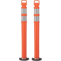 PRO-SAFE - Traffic Barrels, Delineators & Posts Type: Delineator Post Material: Polyethylene - All Tool & Supply