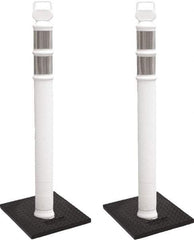 PRO-SAFE - Traffic Barrels, Delineators & Posts Type: Delineator Post Material: Polyethylene - All Tool & Supply