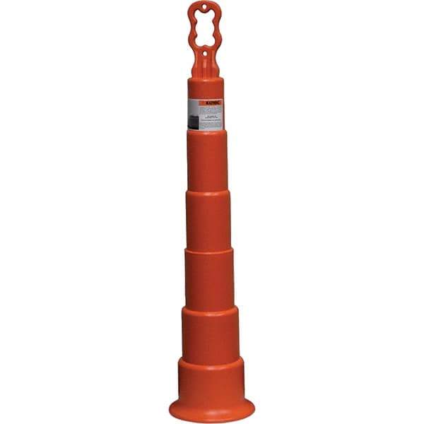 PRO-SAFE - Traffic Barrels, Delineators & Posts Type: Channelizer Cone Material: Polyethylene - All Tool & Supply