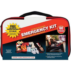 PRO-SAFE - Highway Safety Kits Type: Emergency Roadside Kit Number of Pieces: 60 - All Tool & Supply