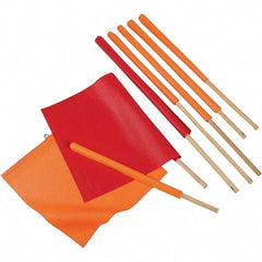 PRO-SAFE - Traffic Flags & Wind Socks Type: Flags Flag Height (Inch): 18 - All Tool & Supply