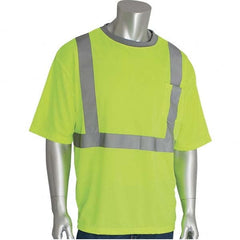 PIP - Size XL Hi-Vis Yellow High Visibility Short Sleeve T-Shirt - All Tool & Supply