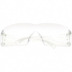 3M - Clear Lenses, Frameless Safety Glasses - Anti-Fog, Clear Frame, Size Universal, Wrap Around - All Tool & Supply