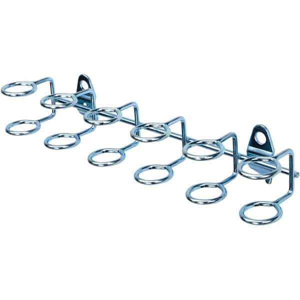 NMC - 1-5/8" Long Multi-ring Tool Holder Pegboard Hook - 1-5/8" Projection, Steel - All Tool & Supply