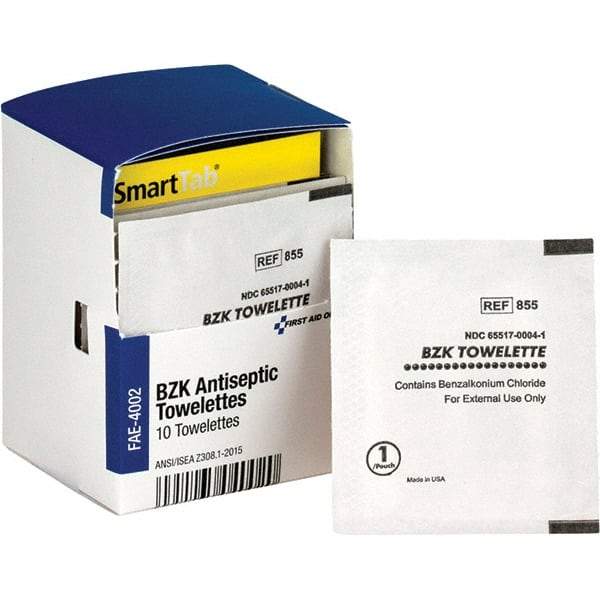 PRO-SAFE - Antiseptics, Ointments, & Creams Type: Antiseptic Form: Wipes - All Tool & Supply