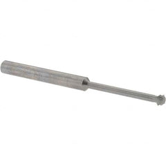 Accupro - 3/16° 3/16" Cut Diam, 0.093" Cut Width, 3/16" Shank, Solid Carbide Double-Angle Cutter - All Tool & Supply